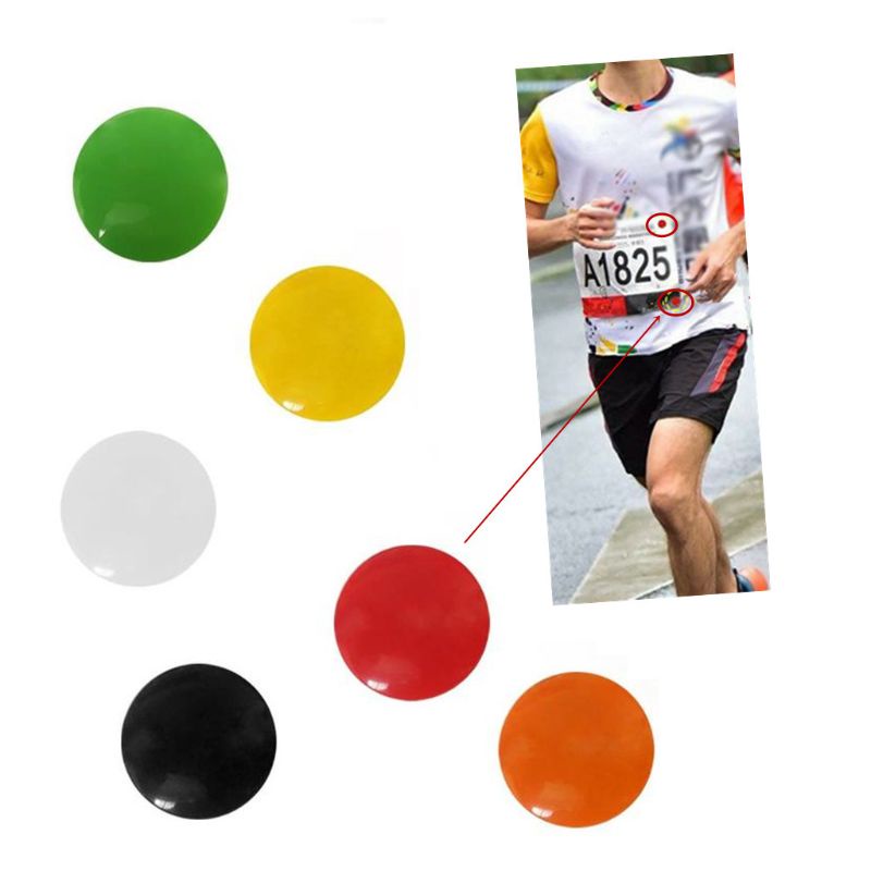✿ Set 4 Kẹp Giữ Biển Số Xe Đạp / Chạy Marathon