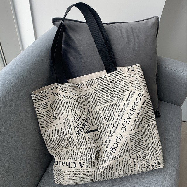 Túi Tote Vải To Canvas YOLA shop Có Khóa Kéo Cỡ Lớn Đựng Laptop A4 , Đeo Vai Đi Học Đi Chơi Du Lịch TUIV.005