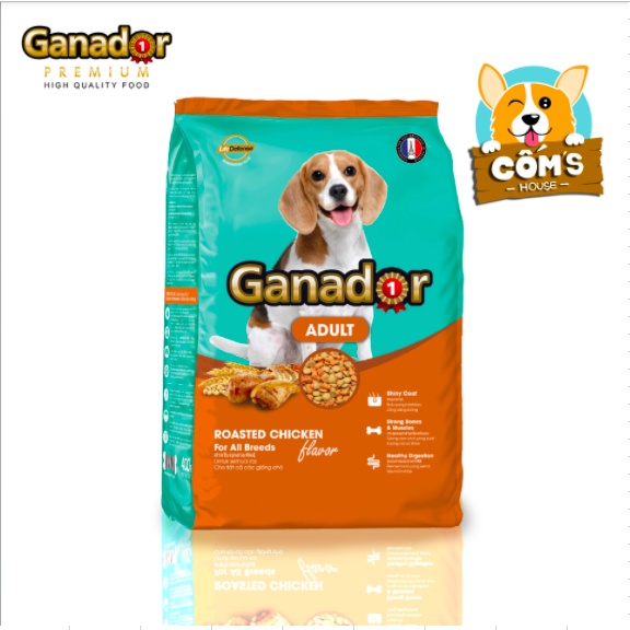 Hạt thức ăn cho chó - GANADOR túi vị gà 400g