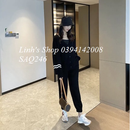 CO SẴN Set Len bầu Bộ Len Bầu SAQ246