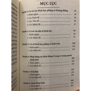 Sách - Cơ sở của hình học