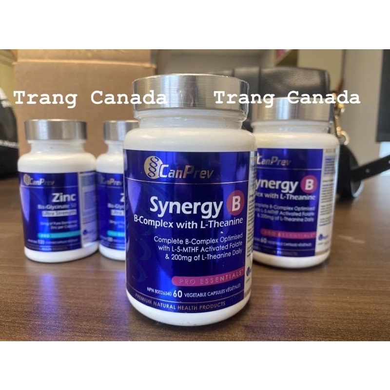 Viên uống Synergy B Canprev - 60 viên