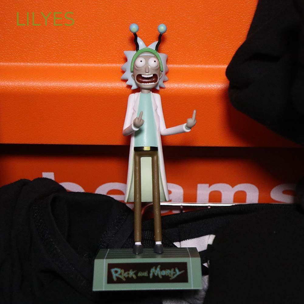 Lilyes Mô Hình Nhân Vật Phim Rick Và Morty Bằng PVC Nhiều Màu Sắc Làm Quà Tặng Cho Trẻ Em