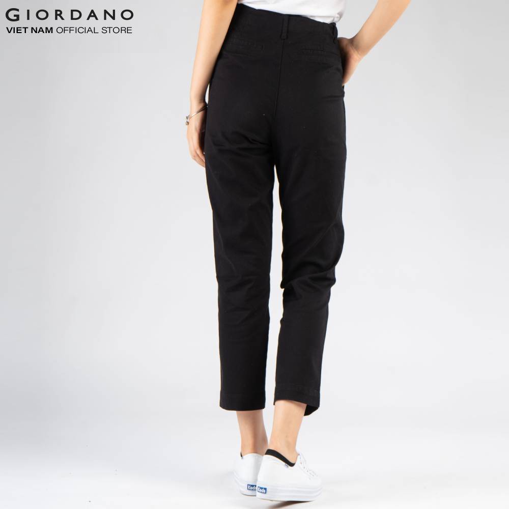 Quần Lửng Nữ Giordano Màu đen/Màu xám 05420223