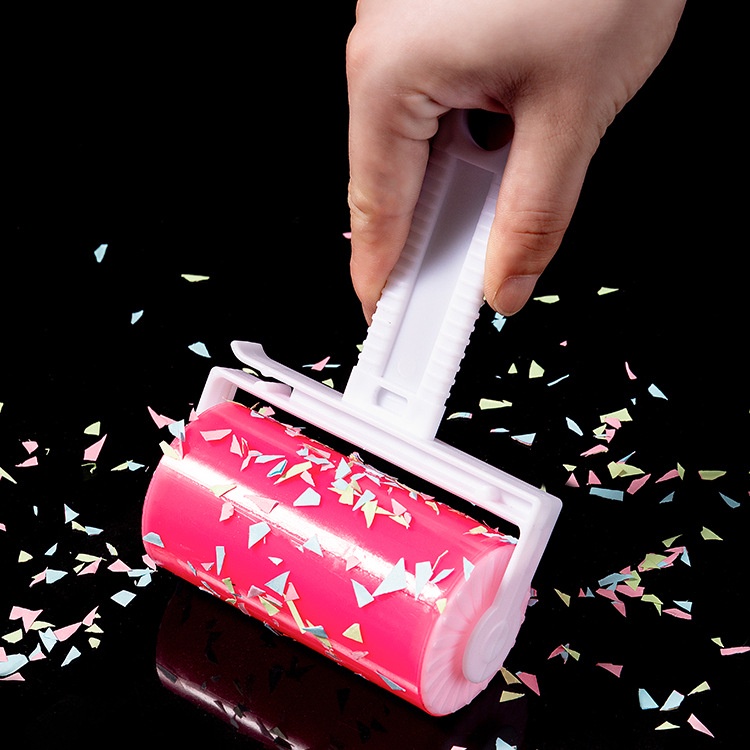 Cây Lăn Bụi Gel Làm Sạch, Bụi Vải, Lông Chó Mèo Nhỏ Gọn Tiện Lợi