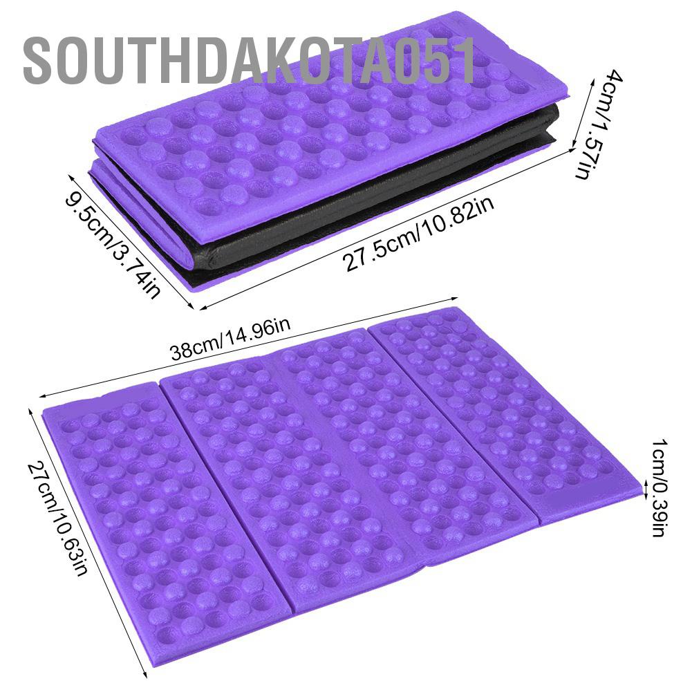 Đệm xốp lót ghế ngồi có thể xếp gọn cắm trại ngoài trời không thấm nước