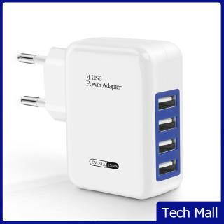 Đầu sạc 4 cổng usb 5v/3a cho apple iphone