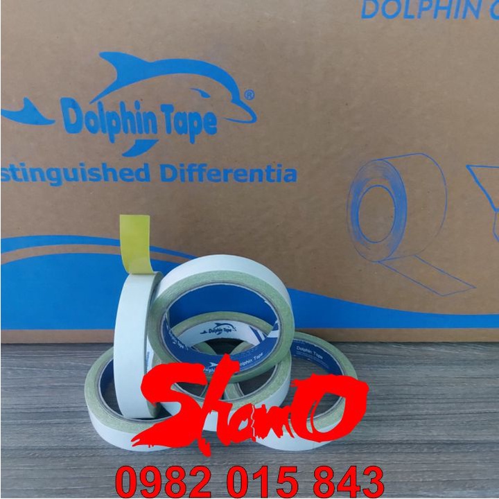 Băng dính 2 mặt keo vàng  – Dùng trong công tác văn phòng phẩm, dán hồ sơ, bao thư...
