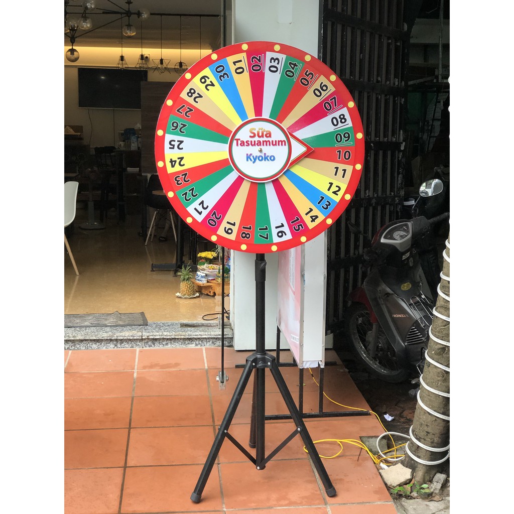 Vòng quay trúng thưởng  đường kính 60 or 80cm chiều cao có thể điều chỉnh
