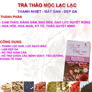 Trà thảo mộc Lạc Lạc