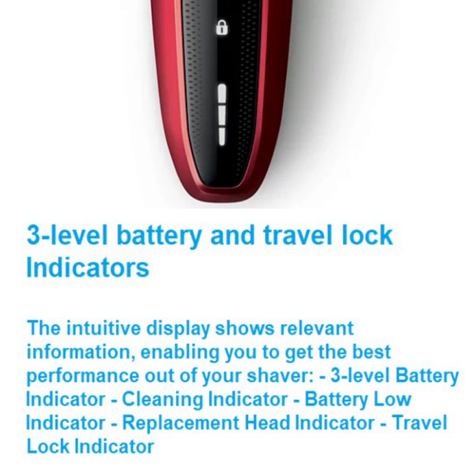 Sản Phẩm Máy cạo râu khô và ướt cao cấp Philips S5390/12. Tích hợp sạc nhanh, tiêu chuẩn chống nước cao (Bảo hành 12 t