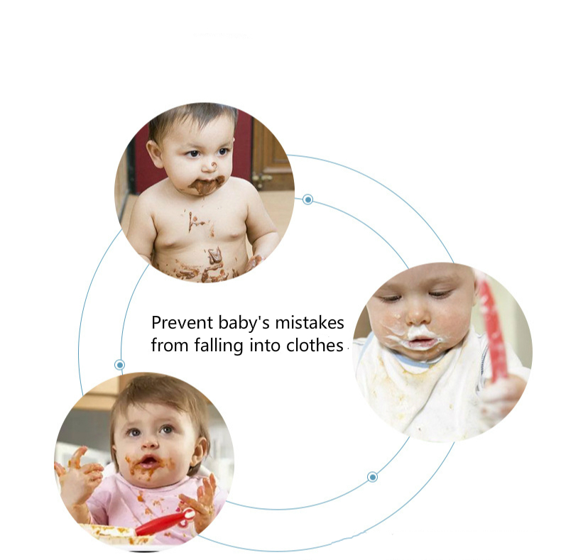 Yếm ăn chống thấm in hình dễ thương cho bé