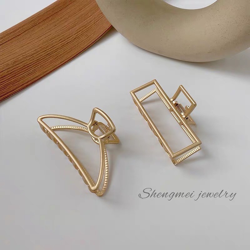 XẢ HÀNG-  Kẹp tóc gắp kim loại trơn style Hàn Quốc