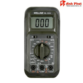 Đồng hồ vạn năng điện tử wellink hl-1210 giá rẻ