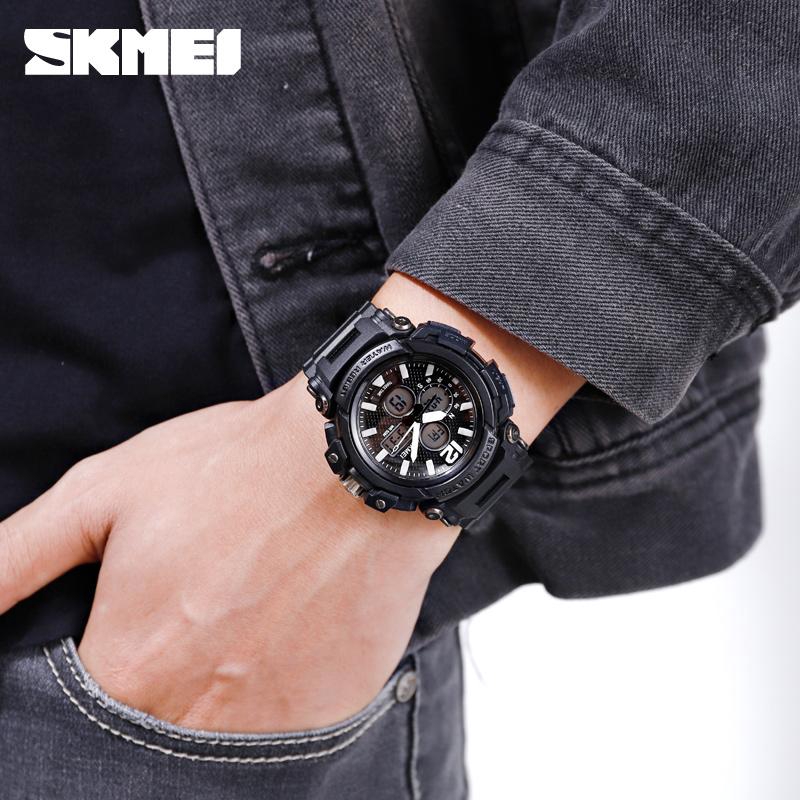 SKMEI 1498 Fashion Sports Men's Waterproof Electronic Watch Digital Display Alarm