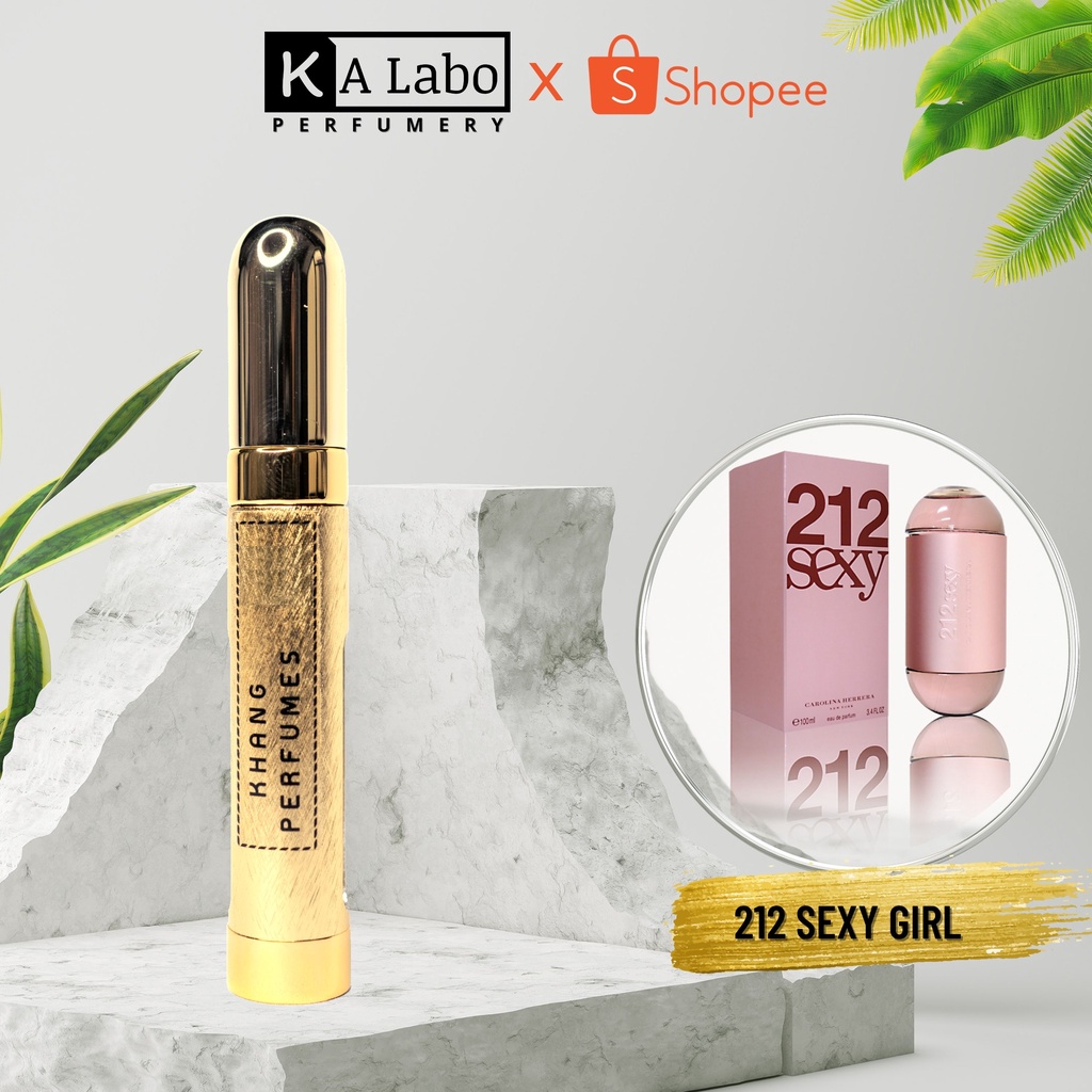 Nước Hoa Nữ 212 Sexy KALabo 12ml [ Khang Perfume ,cam kết Lưu hương 8-12h]