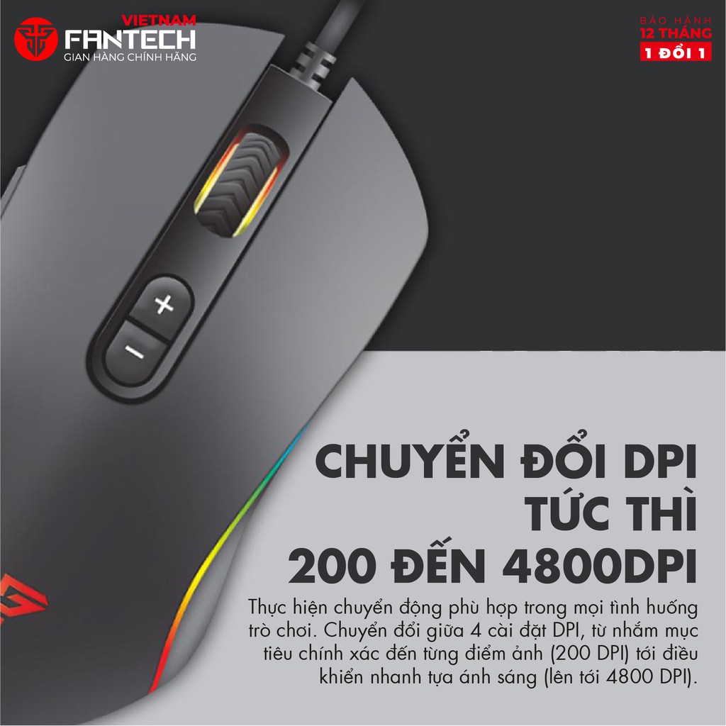 Combo Gaming FANTECH Tiêu Chuẩn Chuột X9 THOR + Lót Chuột MP25/MP292 - Hãng Phân Phối Chính Thức