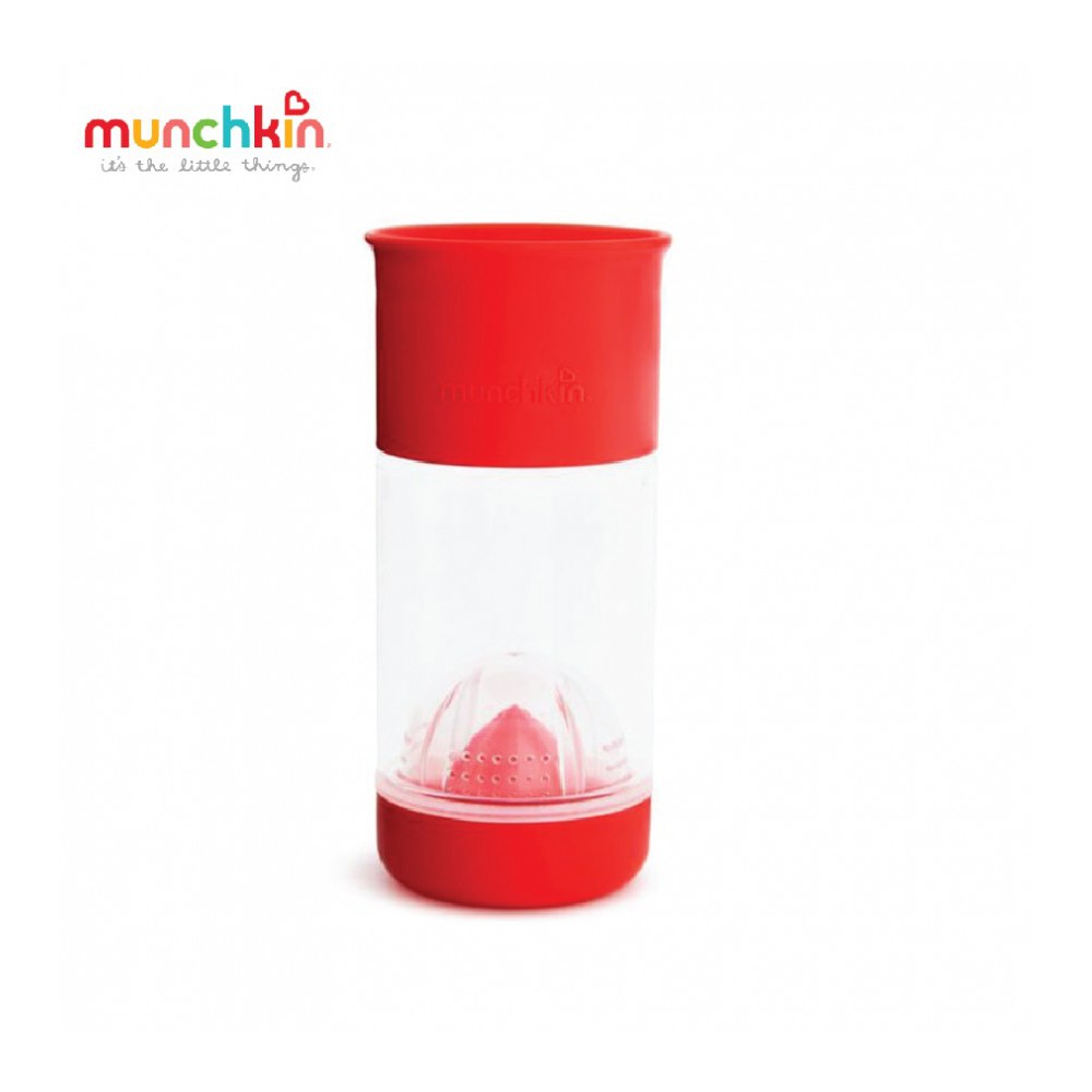 CỐC 360 ĐỘ CHỐNG ĐỔ CÓ NGĂN ÉP TRÁI CÂY MUNCHKIN