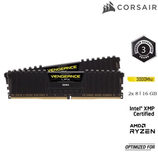 [CORS50K giảm 50K ] Bộ nhớ RAM PC CORSAIR VENGEANCE LPX 16GB DDR4 2 x 8GB 3000MHz CMK16GX4M2D30 thumbnail