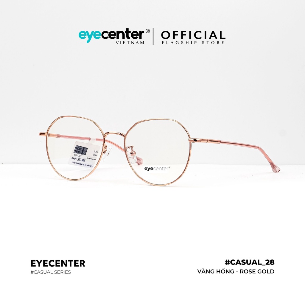 Gọng kính cận tròn nam nữ chính hãng K25S by EYEKON nhập khẩu Eye Center Vietnam