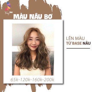 Thuốc nhuộm tóc màu NÂU BƠ CARAMEL