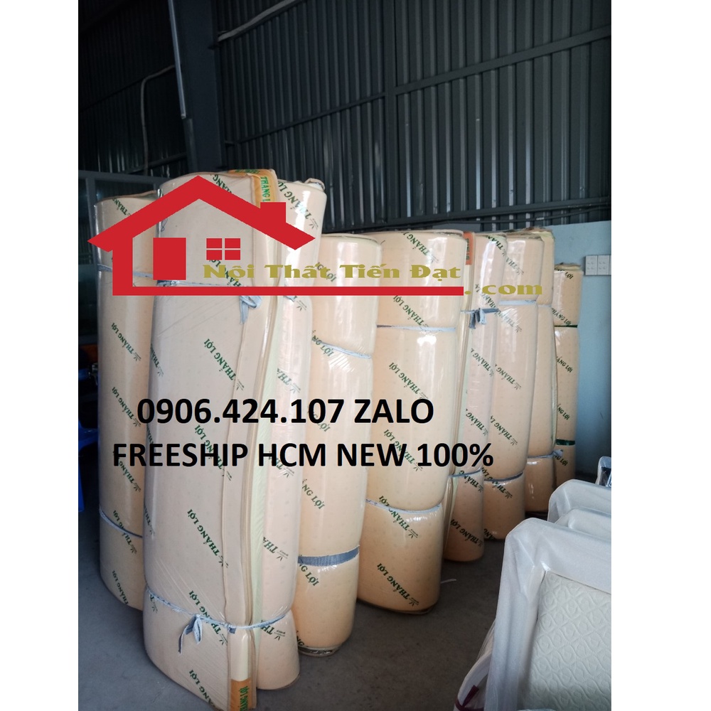 Nệm Cao Su Non Thắng Lợi 1M,1M2,1M4,1M6,1M8X2M Êm Ái giấc Ngủ Ngon HCM NEW 100% FREESHIP