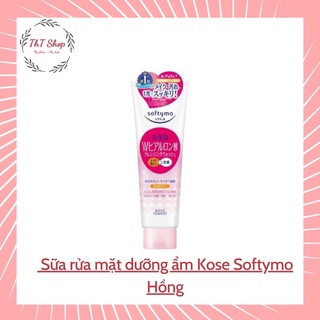 [GIẢM GIÁ] Sữa rửa mặt Kose Softymo Nhật Bản màu hồng - 190gr
