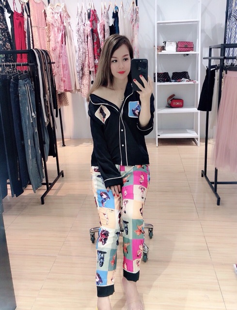 BỘ NGỦ PIZAMA HÌNH MS14287