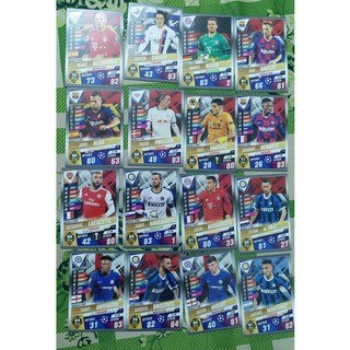 Thẻ lẻ MATCH ATTAX 101 ( World Star) mùa giải 2020