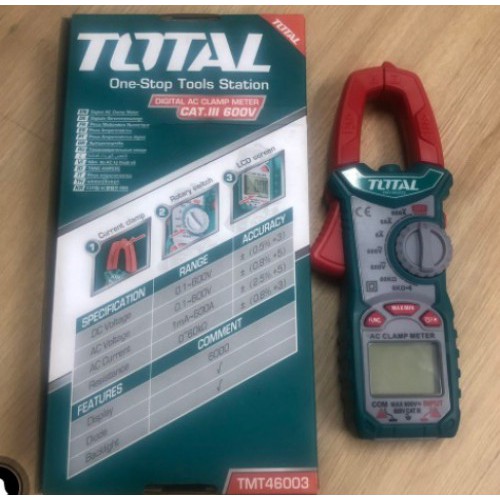 Ampe Kềm Đo AC Kỹ Thuật Số TOTAL / TMT46003