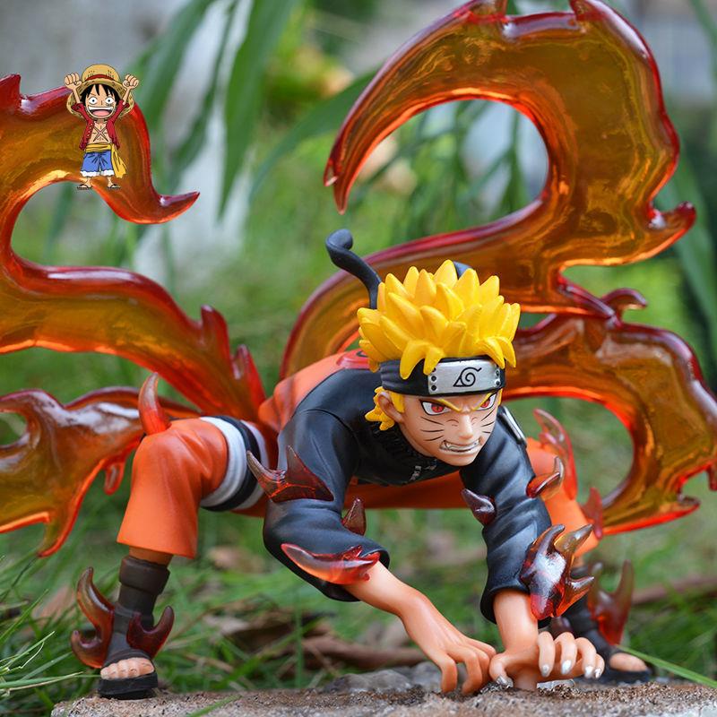 Naruto quái vật thế hệ thứ 4 cáo Cửu vĩ chế độ GK figure