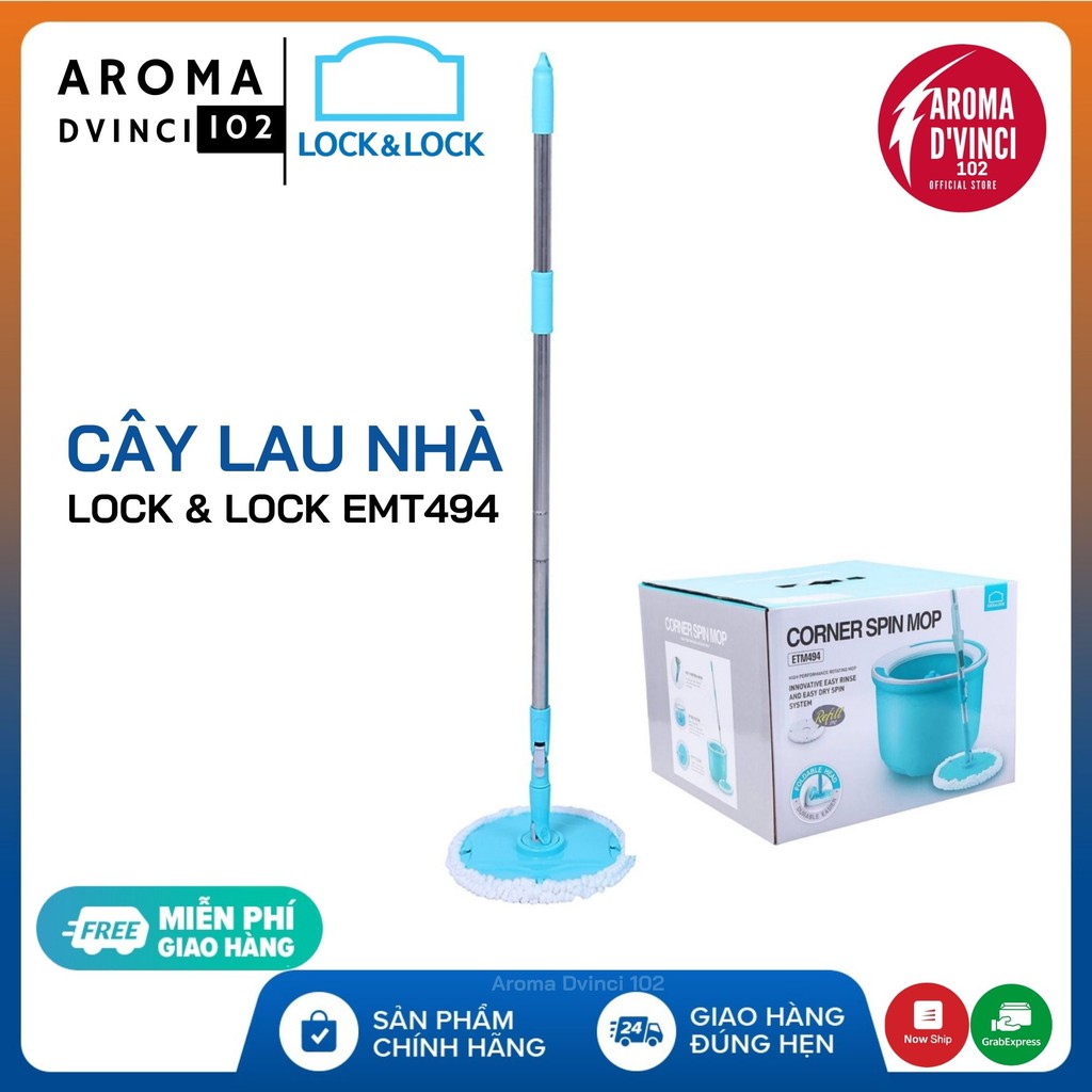 [Lẻ] Cây lau nhà dự phòng LOCK & LOCK ETM494 (Ghi chú: Không bao gồm thùng đựng nước nhé)