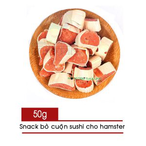 Sushi Bò Cuộn Hamter  FREE SHIP  Thức Ăn Cho Hamster 40g Đồ Ăn Dặm Dành Cho Hamster