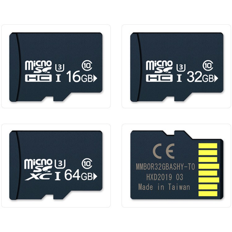 Thẻ Nhớ 64GB/32GB/16GB/8GB/4GB/2GB MicroSD Class 10 U3 Lưu Trữ Dữ Liệu, Nhạc MP3, MP4