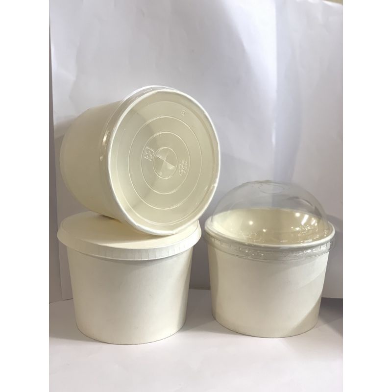 Tô giấy 20 oz cao cấp ( tô giấy 600 ml) - LỐC 50 CÁI