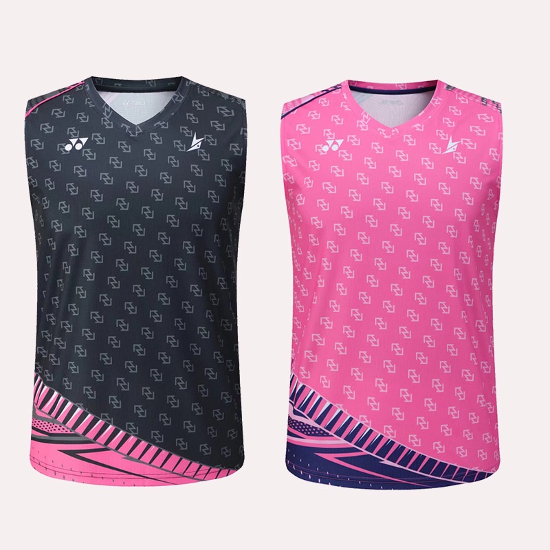 Áo Thun Thể Thao Sát Nách Yonex 2022 Cổ Chữ V Khô Nhanh Cho Nam Và Nữ