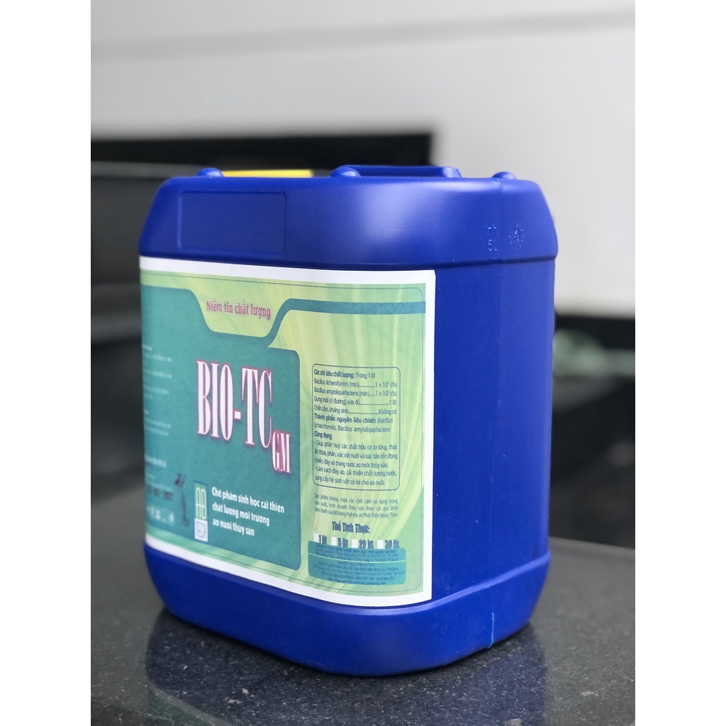 Men kháng khuẩn gây bệnh gan mủ BIO-TCGM (Can 5 lít)