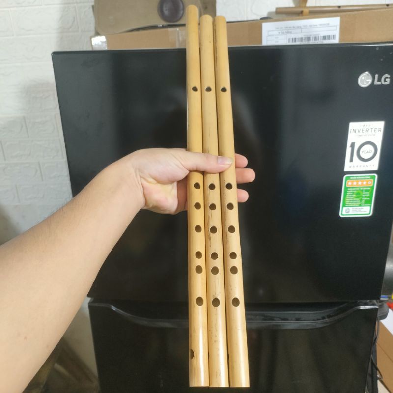 Sáo Trúc Si Giáng Bb4 Nứa Bắc - Chuẩn Âm Khớp beat nhạc