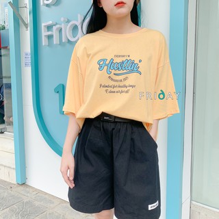 Áo phông chữ hustlin Friday