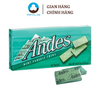 Kẹo socola thương hiệu Andes hương sữa bạc hà 132g (Nhập khẩu Mỹ) Date 07.2026