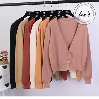 ÁO KHOÁC LEN 3 NÚT LEN MỊN CAO CẤP