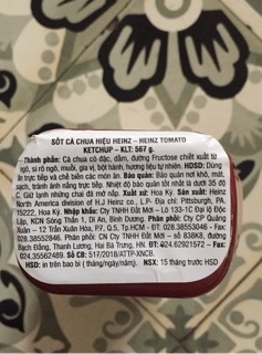 Tương Cà HEINZ 567g