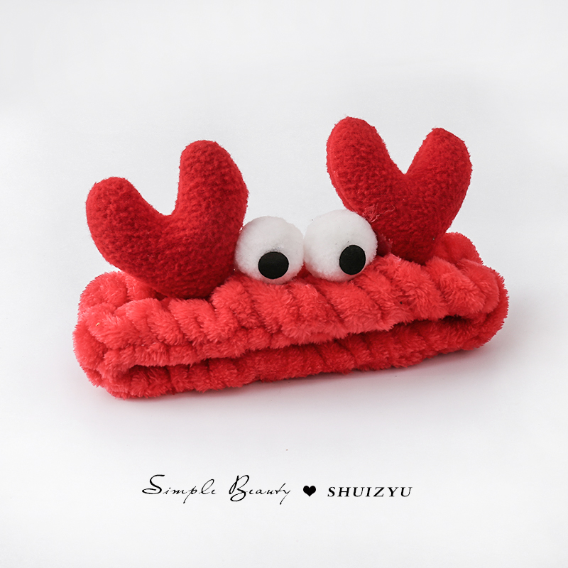 Băng đô phối sừng bông thiết kế đáng yêu phong cách Hàn Quốc