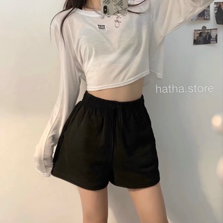 QUẦN SHORT THUN NỮ BASIC CÓ TÚI KÈM ẢNH THẬT