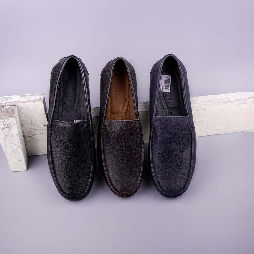 GIÀY DA NAM GEOX LƯỜI NAVY