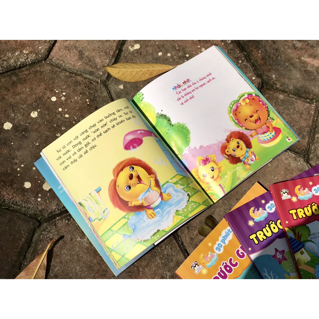Sách - combo 30 phút cho bé trước giờ đi ngủ (4 cuốn) Đinh Tị