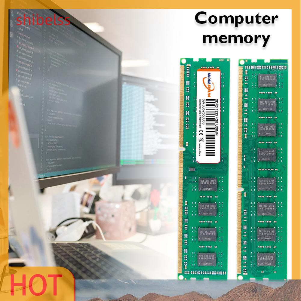 Mô Đun Lưu Trữ Ram Shibelss 240 Pin 4gb 1333mhz Ddr3 Cho Máy Tính | BigBuy360 - bigbuy360.vn
