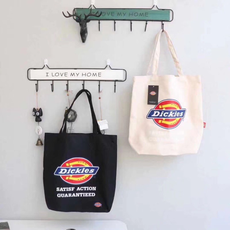 Túi tote dickies đen trắng hàng cao cấp.