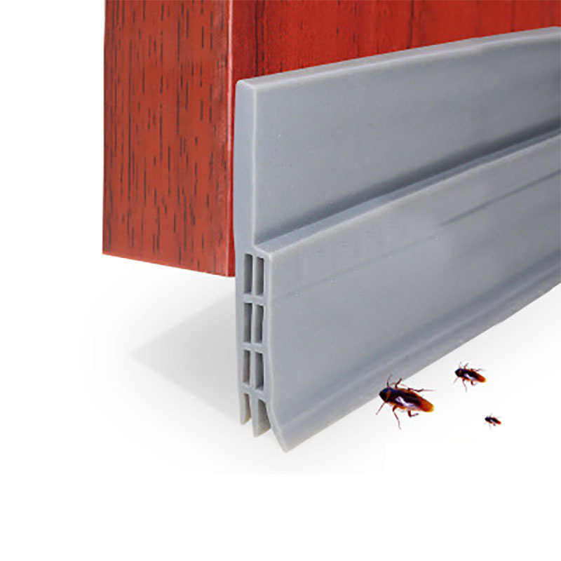 Tấm silicon lót chặn kín cửa tự dính 1M chống gió chống ồn tiện dụng