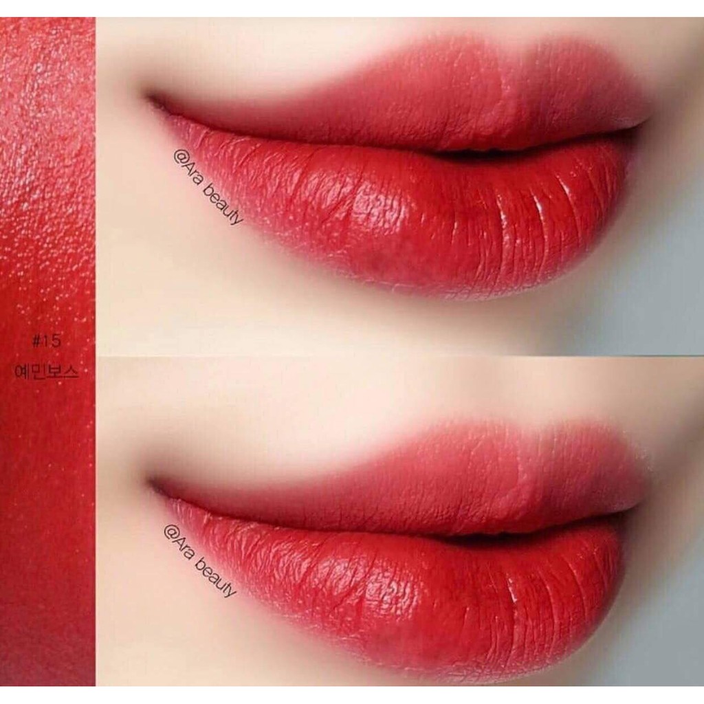 Son kem lì BBIA Velvet Lip Tint version 3 màu 15 :đỏ rượu